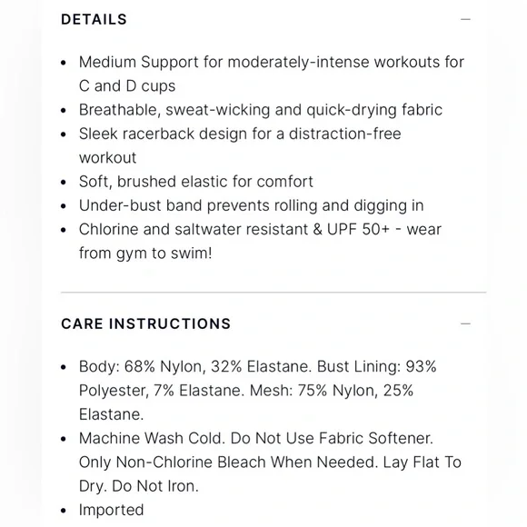 Spanx sports bra (XS) - Picture 11 of 12